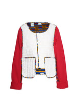 Load image into Gallery viewer, QUILT-WAFFLE JACKET - reversible