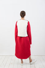 Load image into Gallery viewer, QUILT-WAFFLE JACKET - reversible