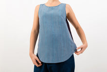 Load image into Gallery viewer, BUKI AKOMOLAFE x LIVING BLUE_ QUILT TOP