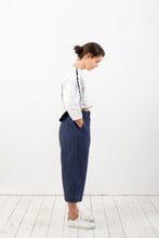 Load image into Gallery viewer, BUKI AKOMOLAFE x LIVING BLUE_ QUILT JUMPER