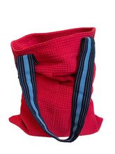 Load image into Gallery viewer, WAFFLE TOTE BAG Lola red