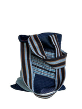 Load image into Gallery viewer, WAFFLE TOTE BAG Nadu navy/ indigo