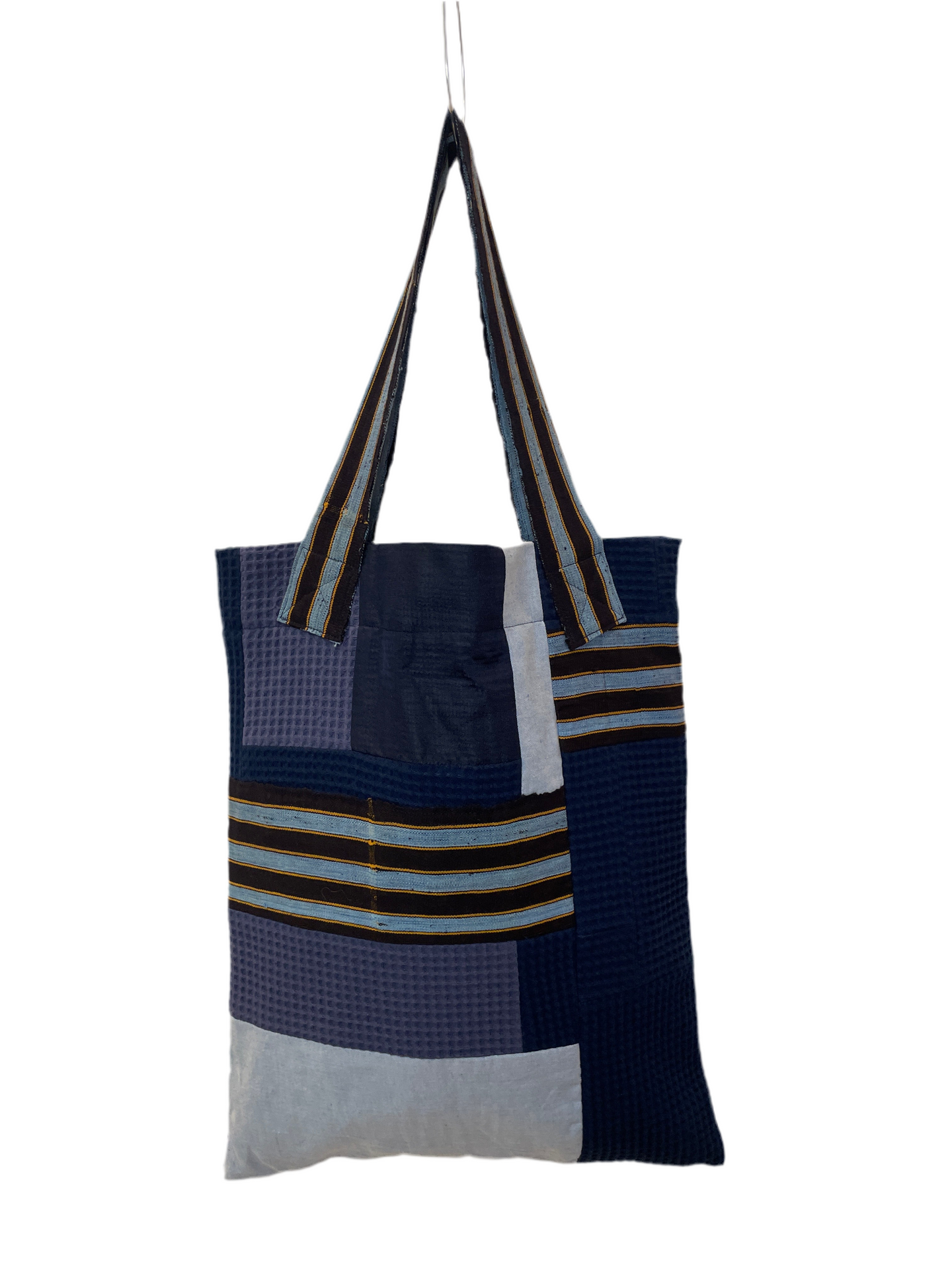 WAFFLE TOTE BAG Nadu Navy blue