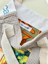 Load image into Gallery viewer, WAFFLE TOTE BAG Milla grey/white