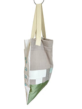 Load image into Gallery viewer, WAFFLE TOTE BAG Milla grey / white