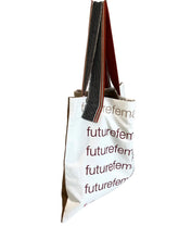 Load image into Gallery viewer, WAFFLE TOTE BAG Isabel white