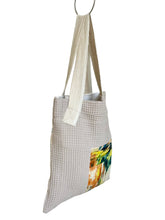 Load image into Gallery viewer, WAFFLE TOTE BAG Milla grey/white
