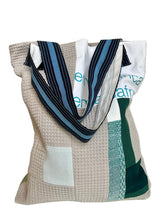 Load image into Gallery viewer, WAFFLE TOTE BAG Milla grey/white