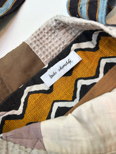 Load image into Gallery viewer, WAFFLE TOTE BAG Isabel grey/white