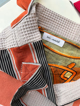 Load image into Gallery viewer, WAFFLE TOTE BAG Milla grey/orange