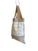 Load image into Gallery viewer, WAFFLE TOTE BAG Isabel grey /white