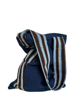Load image into Gallery viewer, WAFFLE TOTE BAG Nadu navy/ blue