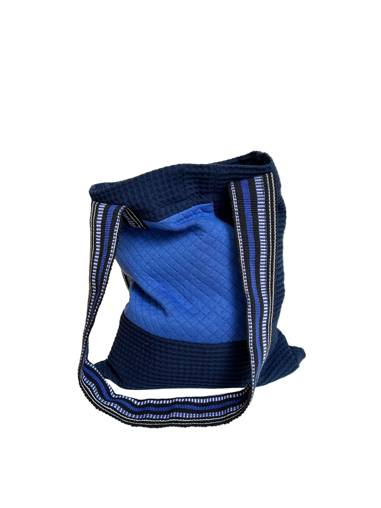 WAFFLE TOTE BAG Nadu navy/ blue