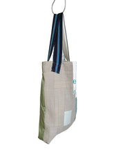 Load image into Gallery viewer, WAFFLE TOTE BAG Milla grey/white
