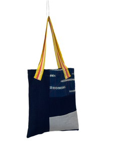 WAFFLE TOTE BAG Nadu navy/ indigo