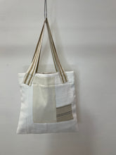 Load image into Gallery viewer, WAFFLE TOTE BAG Isabel white /ecru