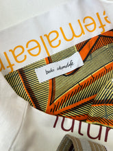 Load image into Gallery viewer, WAFFLE TOTE BAG Isabel grey/orange