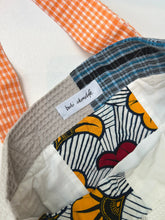 Load image into Gallery viewer, WAFFLE TOTE BAG Isabel grey/navy