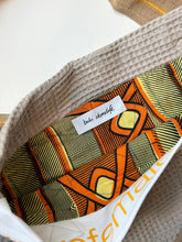 Load image into Gallery viewer, WAFFLE TOTE BAG Isabel grey/white
