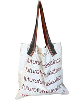 Load image into Gallery viewer, WAFFLE TOTE BAG Isabel white
