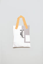 Load image into Gallery viewer, WAFFLE TOTE BAG Milla white/ grey
