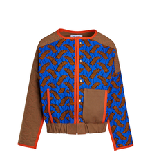Load image into Gallery viewer, QUILT BOMBER JACKET - reversible